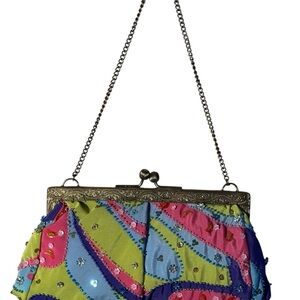 Colorful Christiana Beaded Women's Clutch India